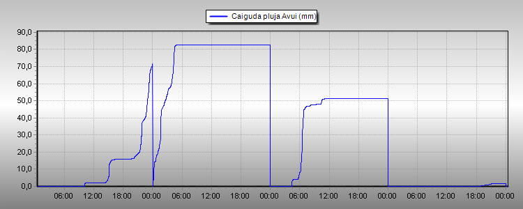 Pluja 4 dies